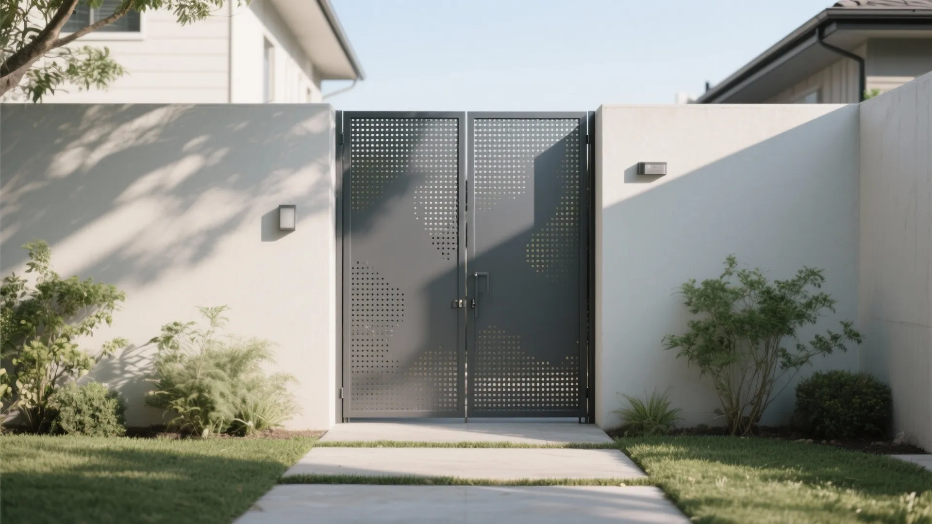 Perforated Metal Panels for Privacy and Airflow
