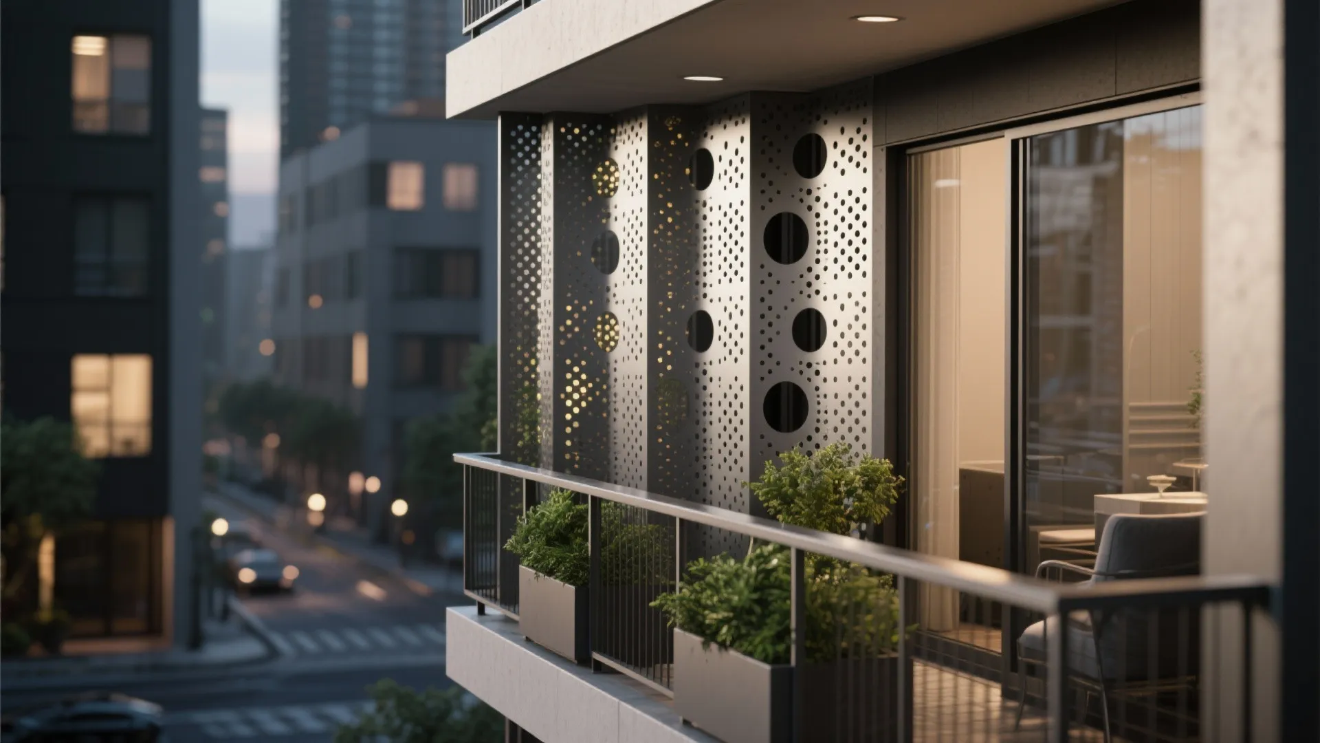 Perforated or Expanded Metal Screens as Guards