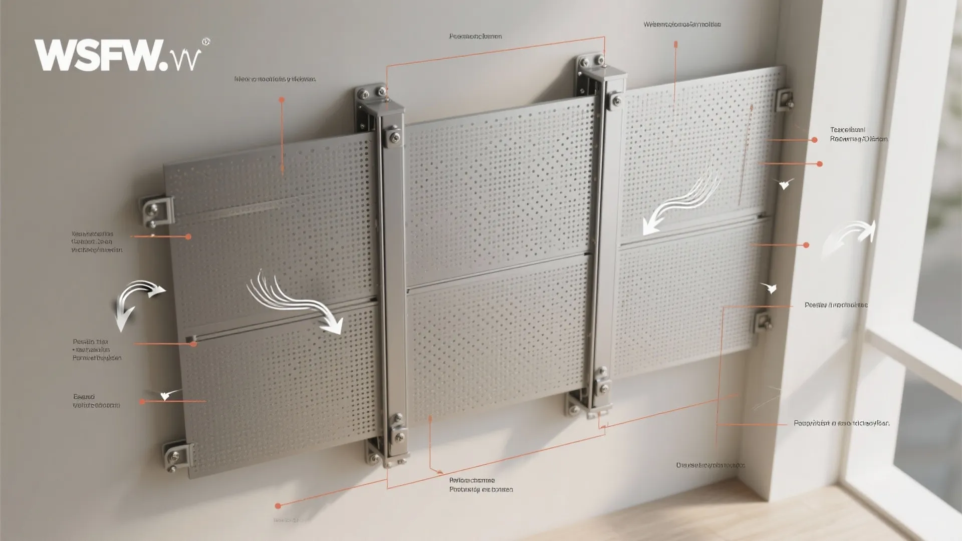 3. Privacy Screens: Perforated Metal or Woven Aluminum