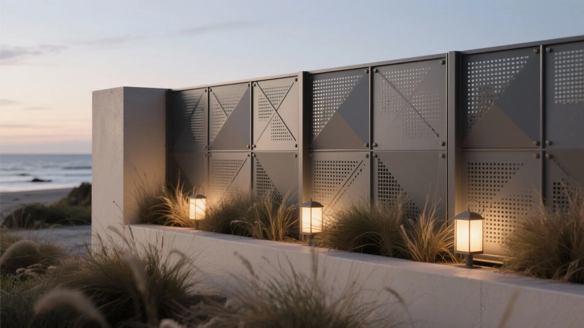 Perforated Metal Screens for Ventilation and Privacy