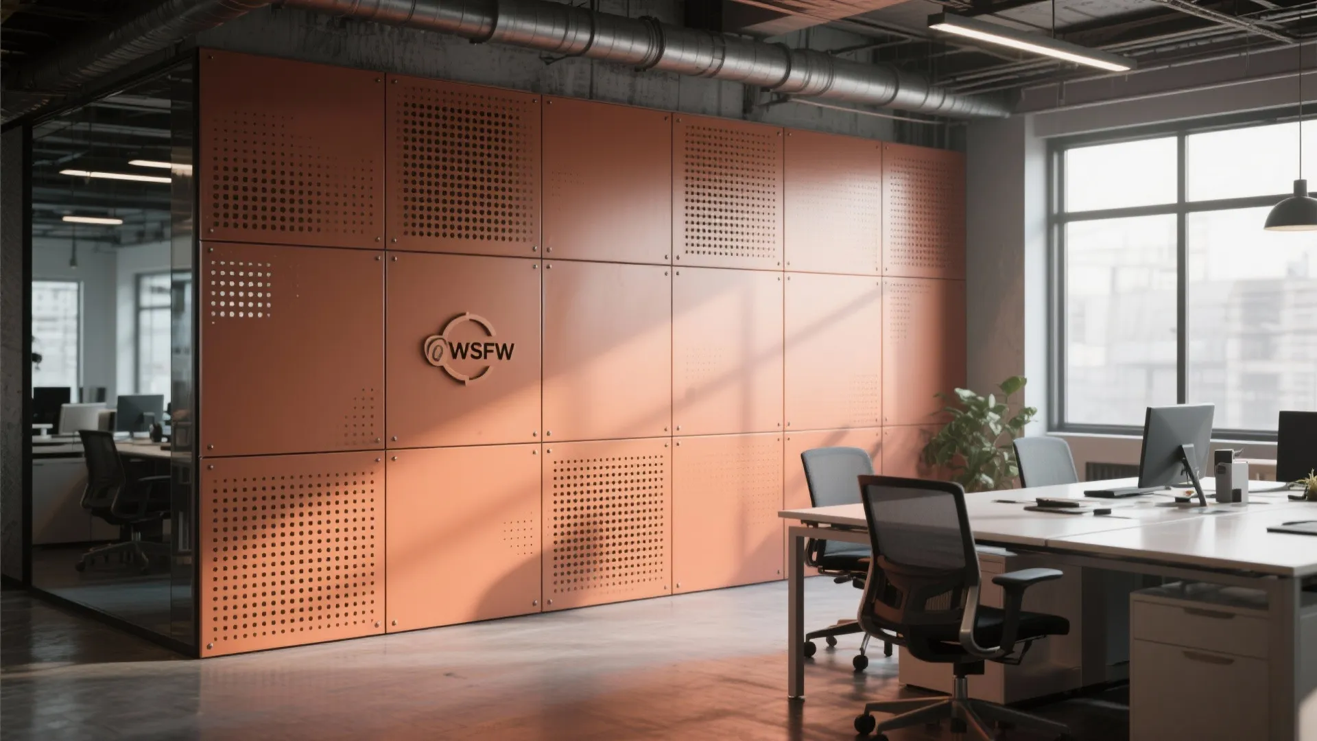 6. Perforated Metal Panels