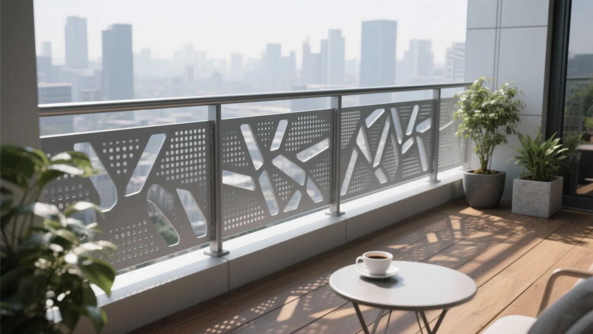 Perforated and Patterned Panels: Privacy With Airflow