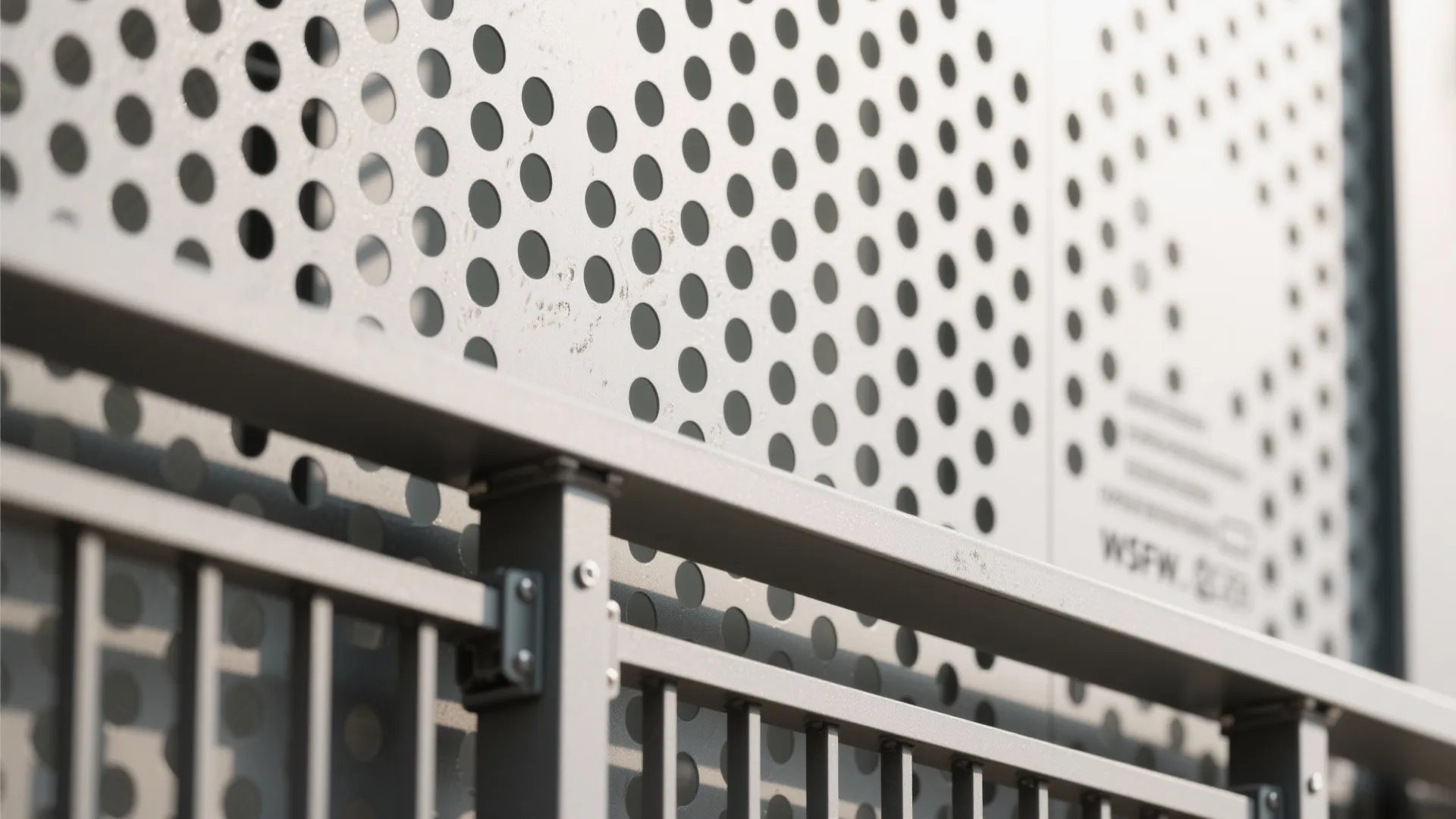 Perforated Metal Panels for Modern Privacy
