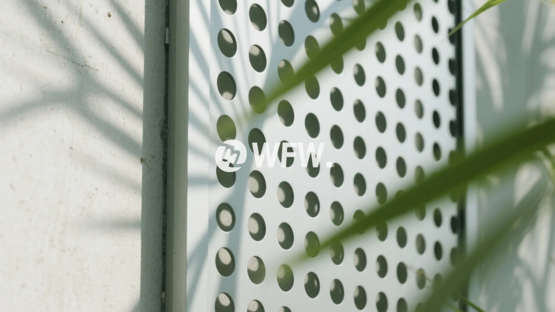 2) Deep overhangs + perforated screens