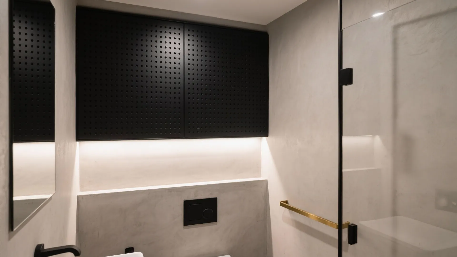 Perforated Metal Panels with Hidden Exhaust