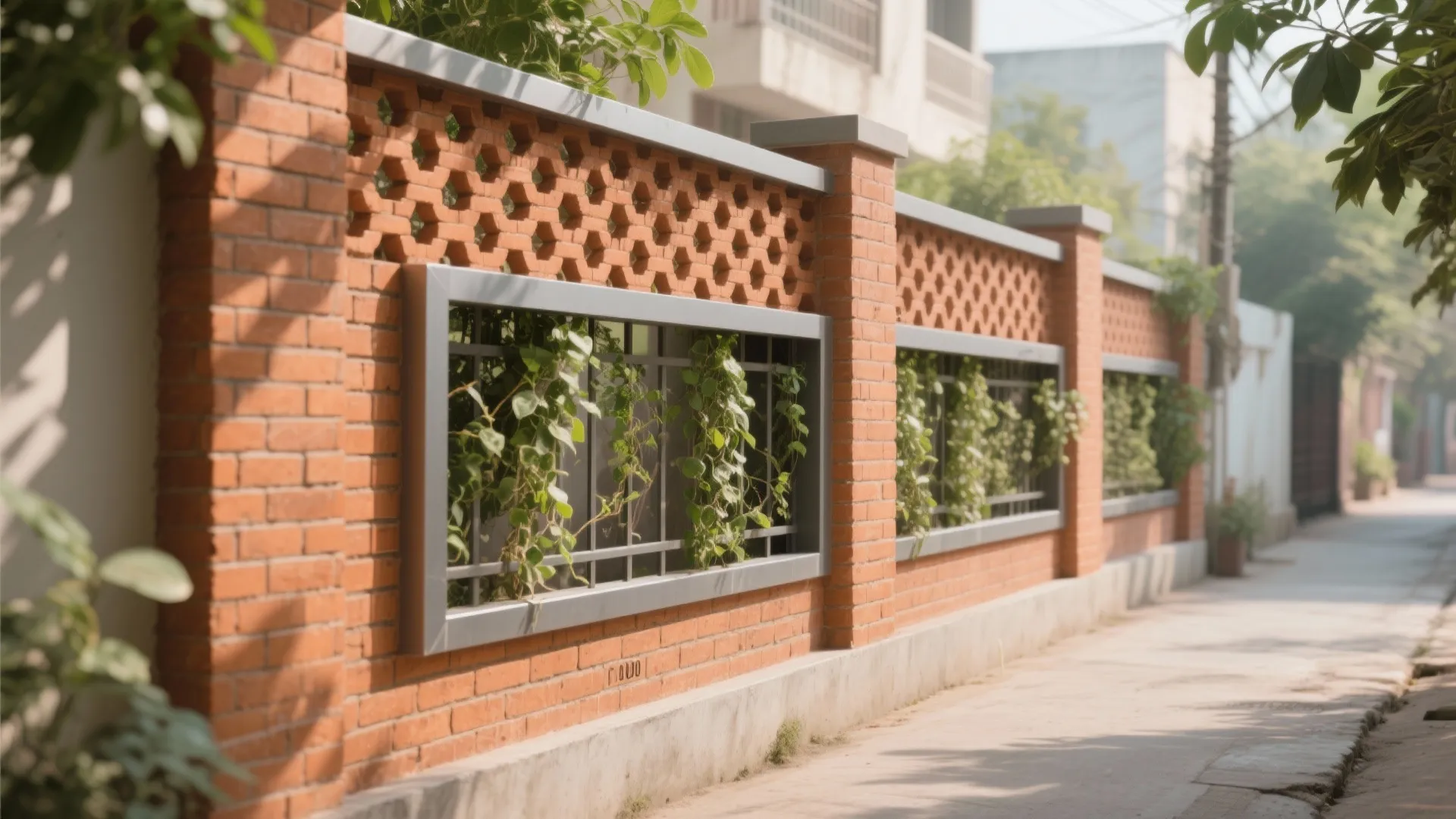 Perforated Brick or Metal Screens for Airflow