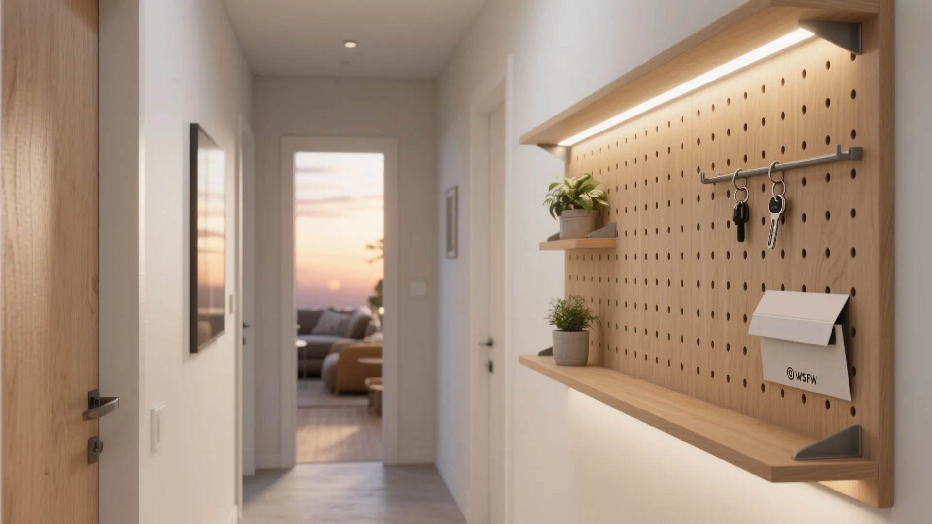 Light-filtering screens with storage