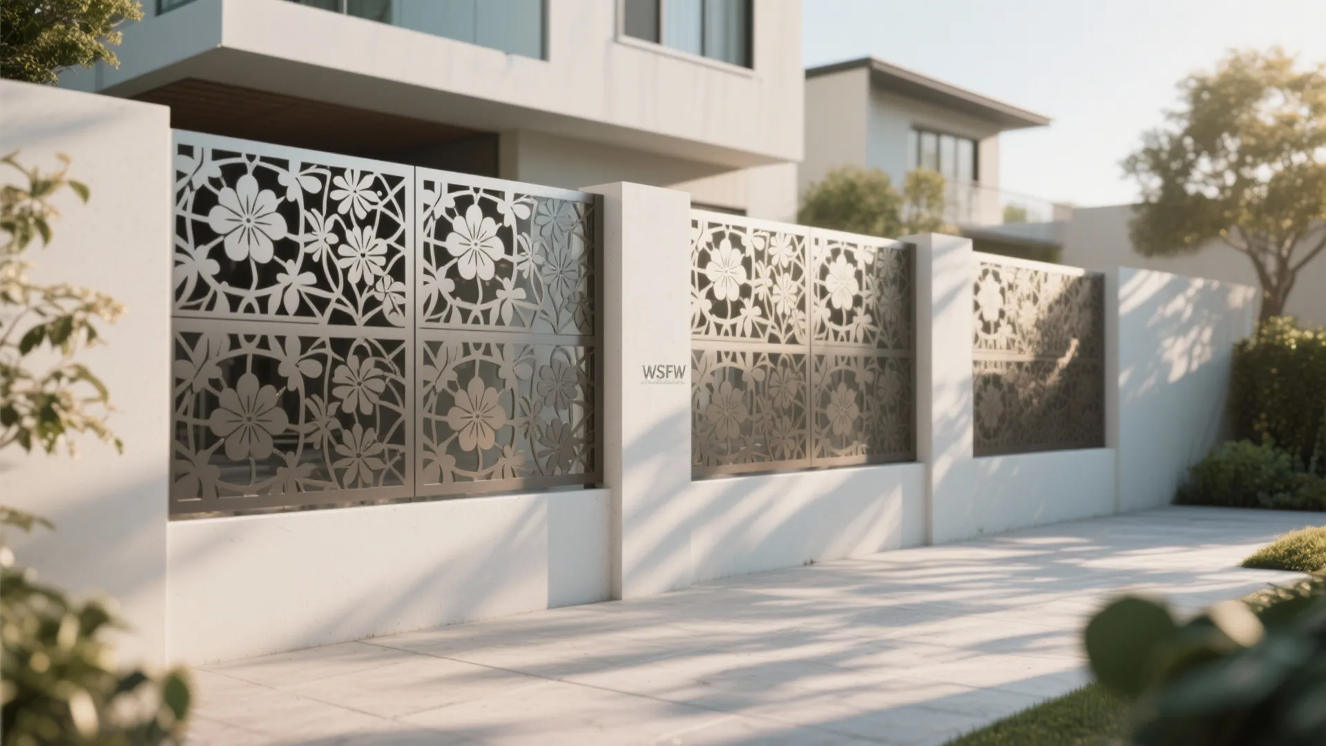 Perforated Screens for Light and Privacy