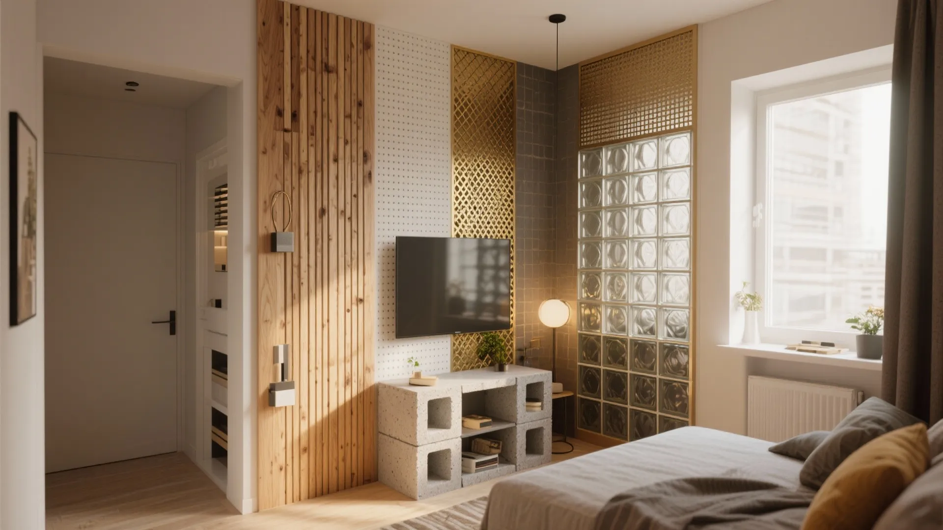 Wall with Holes: Creative Ideas for Modern Spaces: 1 Minute to Transform Any Room—A Fast Guide to Wall with Holes Solutions