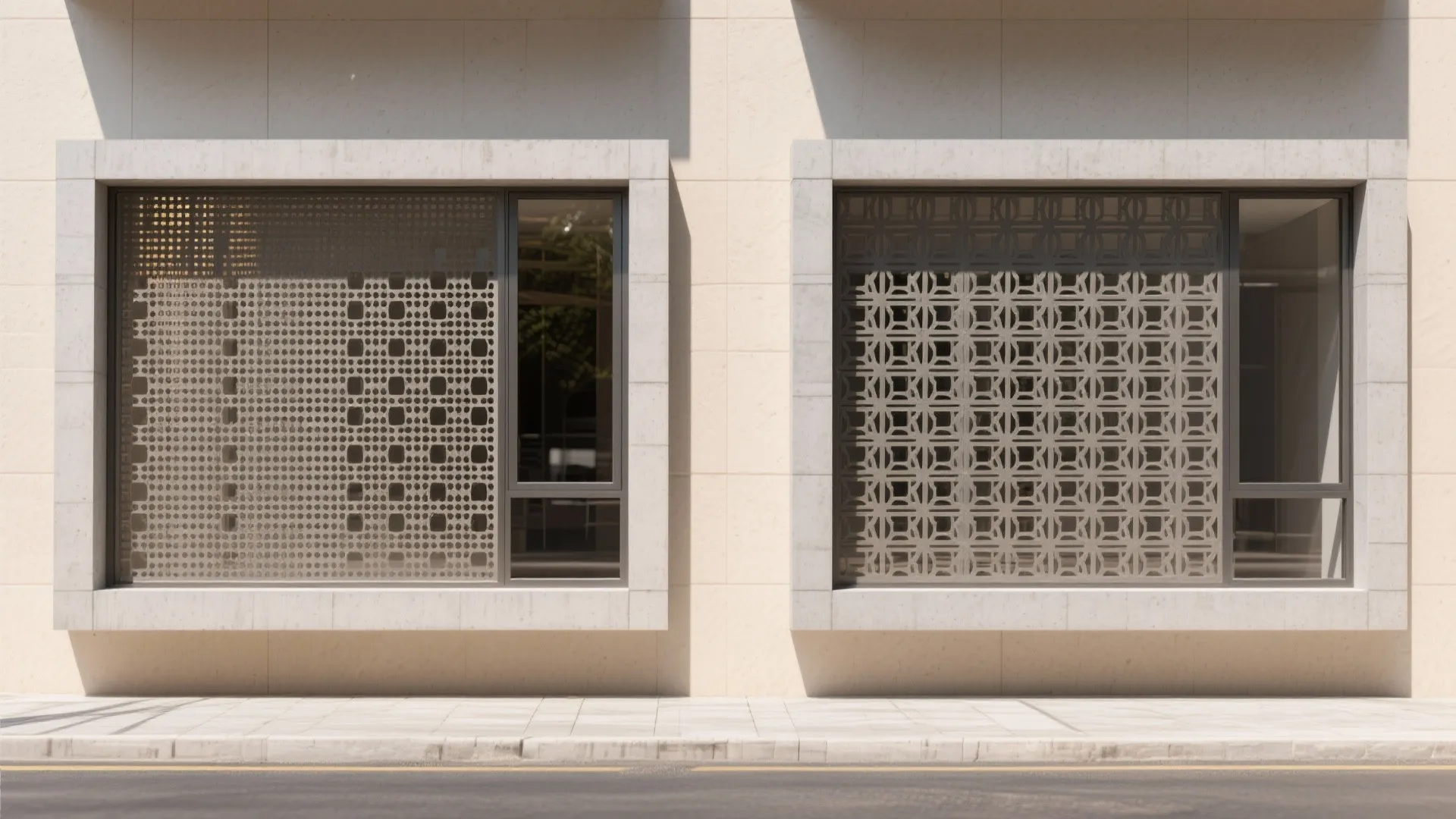 Tune the perforation to your sun and privacy