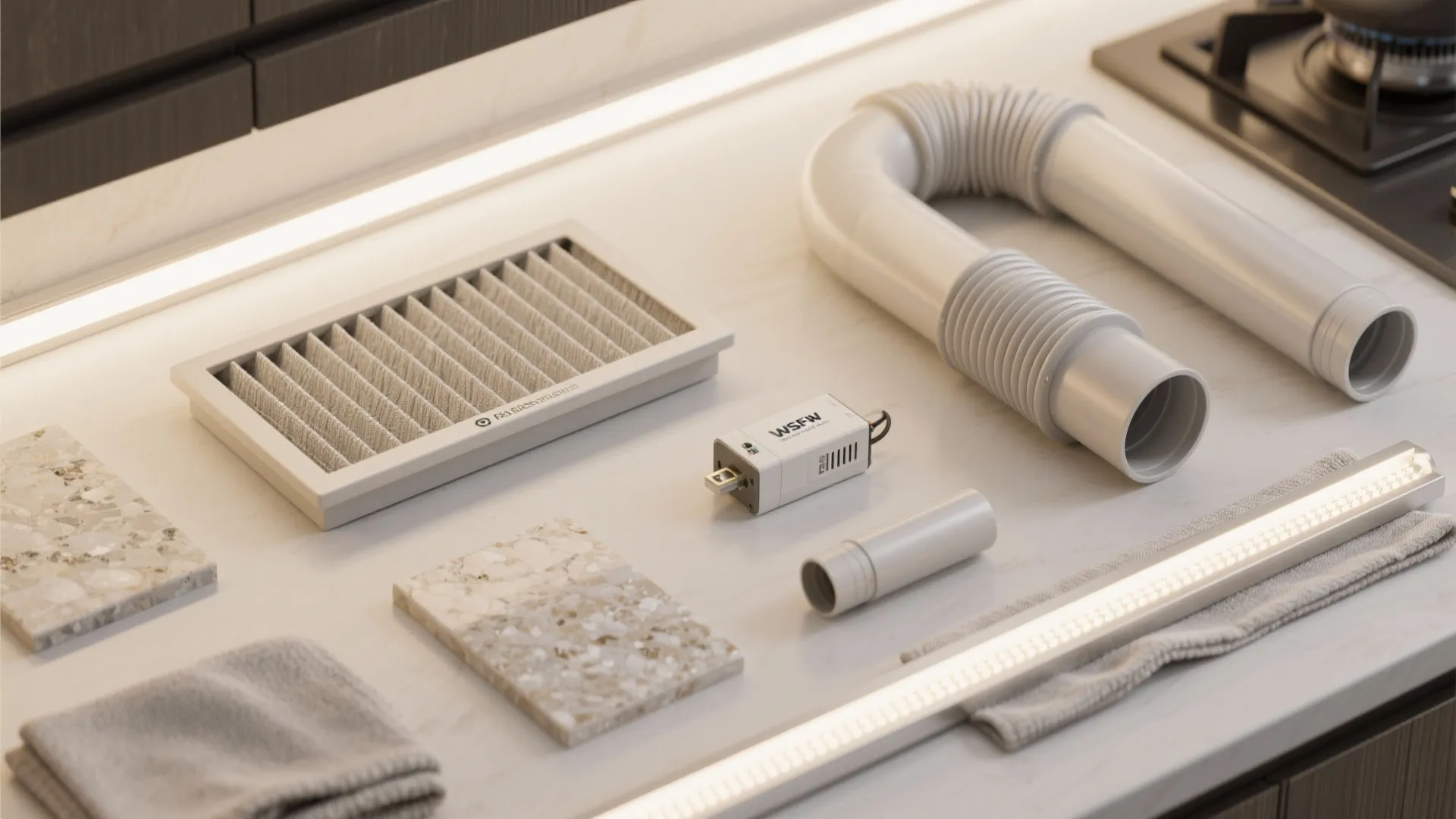 Ventilation, Lighting, and Easy-Clean Surfaces