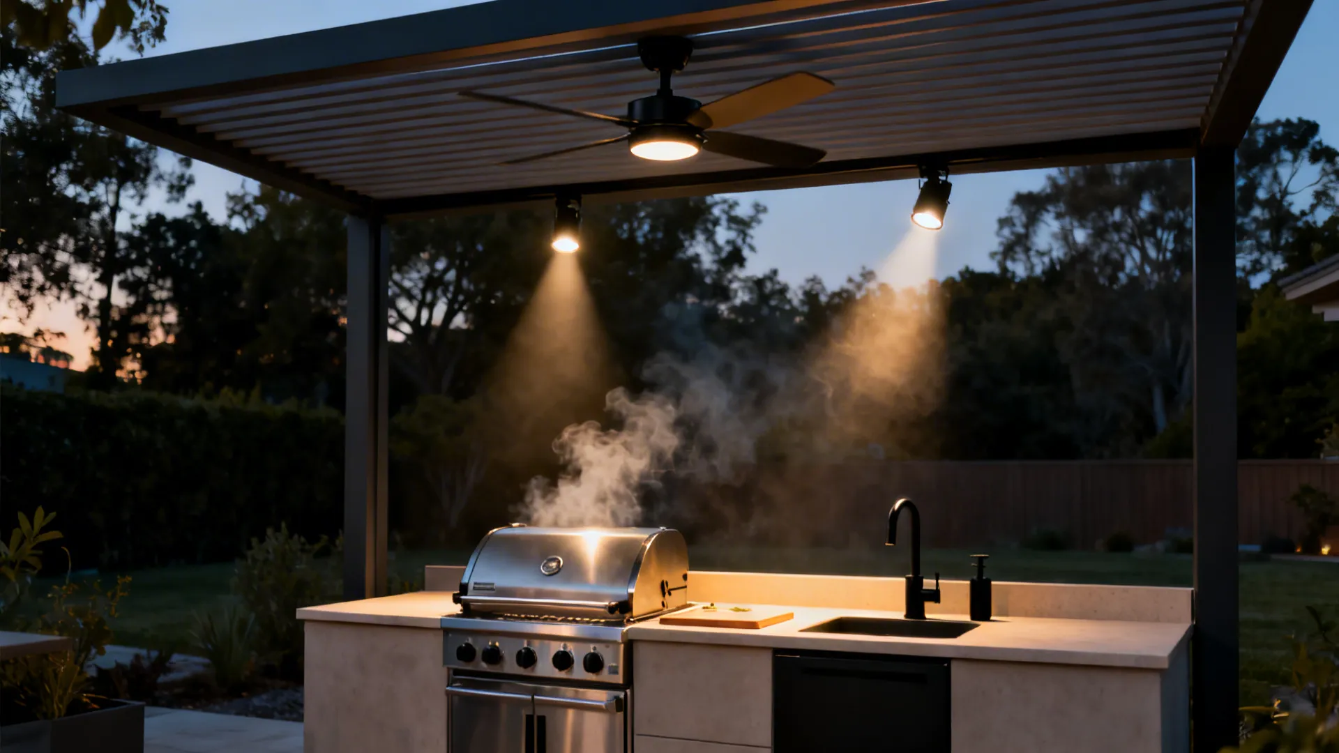 Shade, ventilation, and lighting as one system