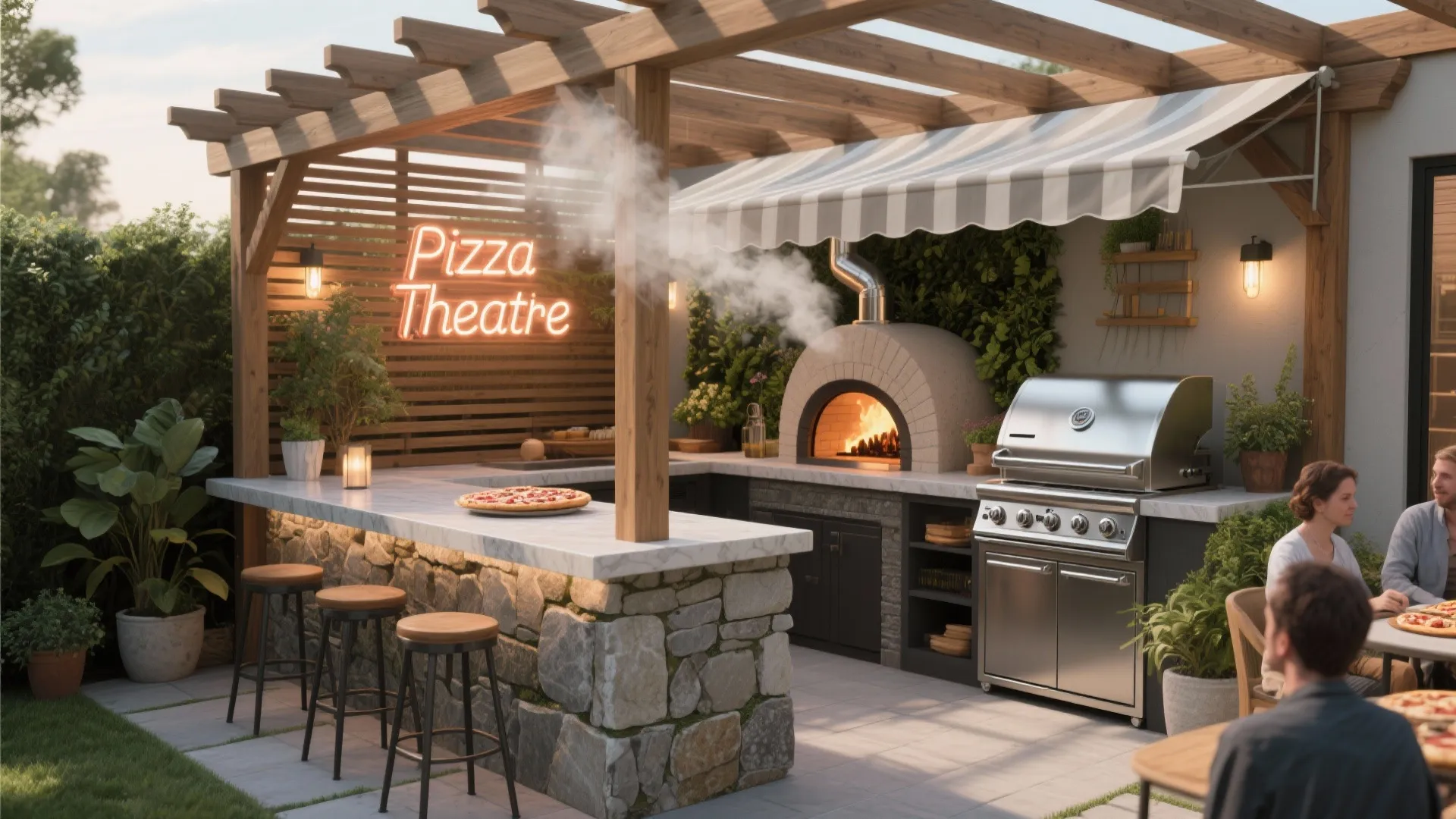 Outdoor Kitchen Pergola Ideas: 5 Creative Designs: Small outdoor kitchens under pergolas that punch above their weight — practical, stylish, and budget-aware