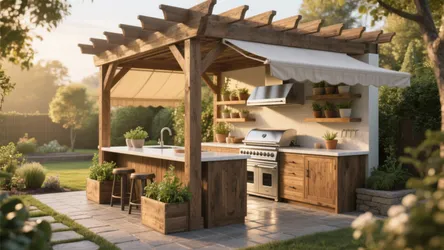 5 Pergola Kitchen Ideas to Maximize Small Outdoor Spaces