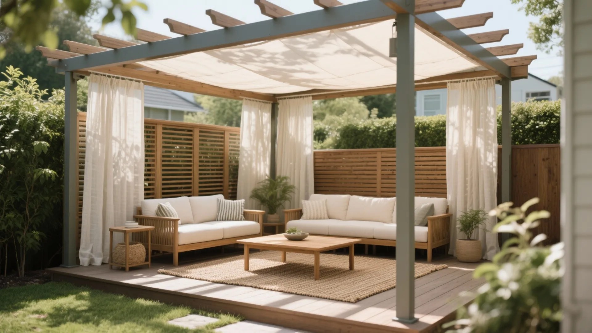 Pergola Micro-Living Room