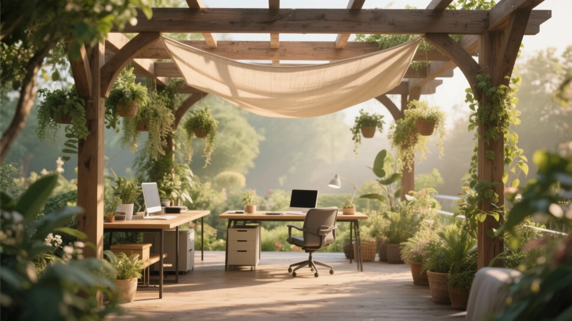 2. Pergola Workspace