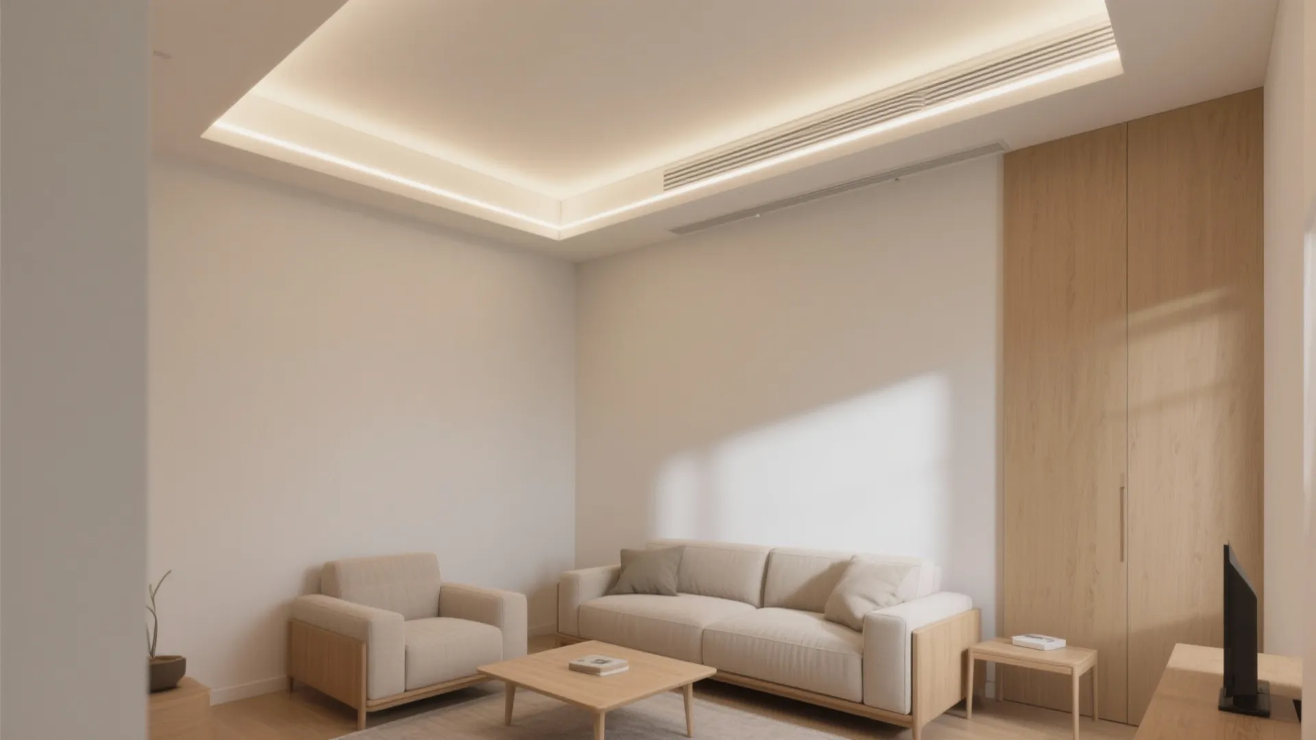 Sleek Perimeter Cove with a 2–3" Reveal