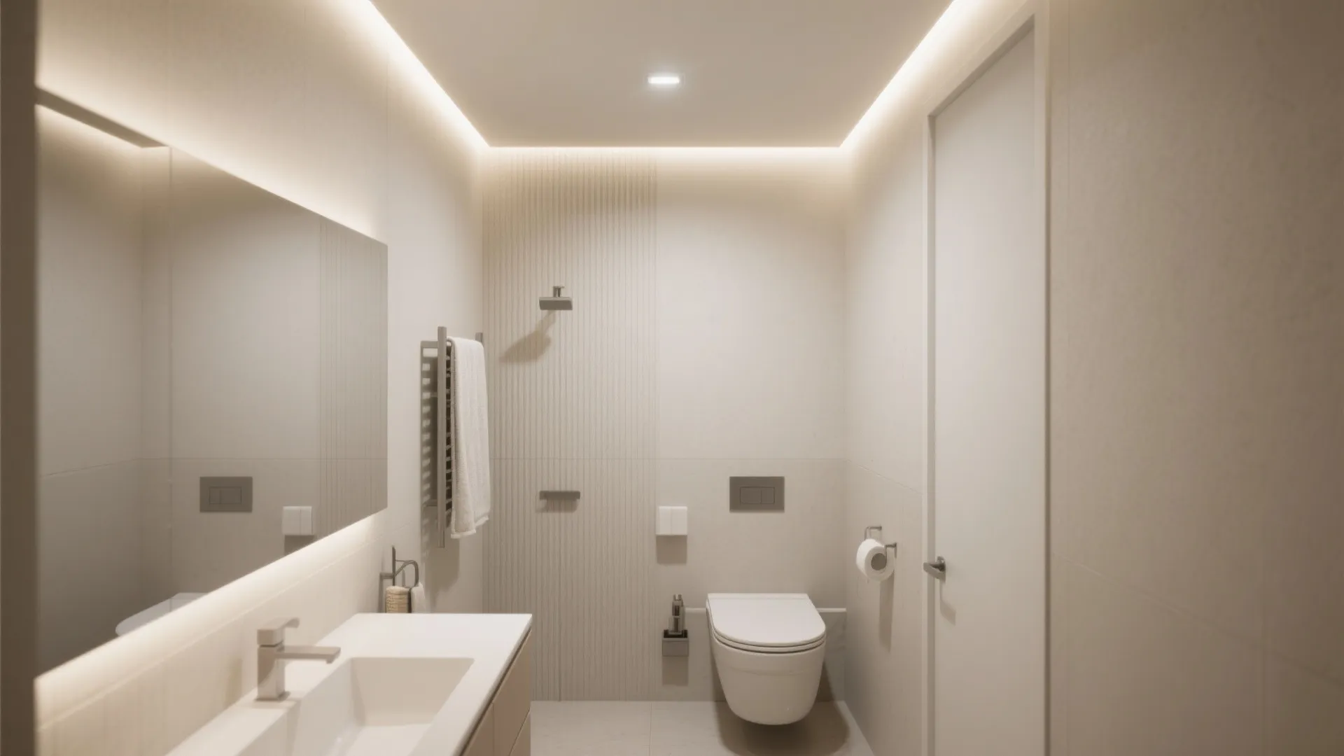 3. Perimeter Ceiling Lights