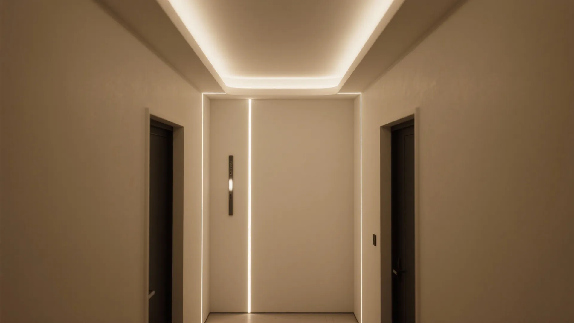 Floating Perimeter Cove in Small Hallways