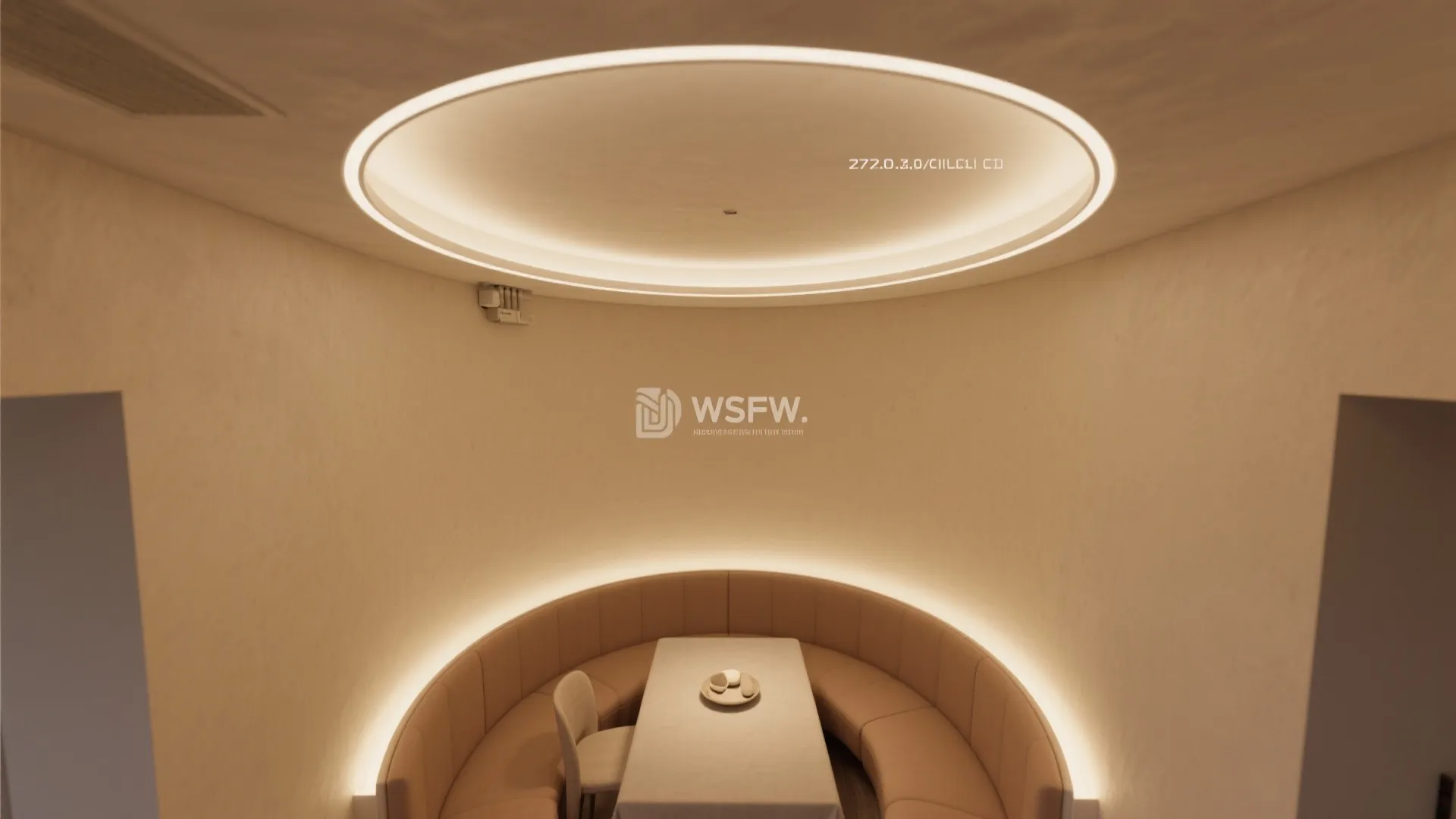 Hidden Perimeter Lighting and Soft Curves