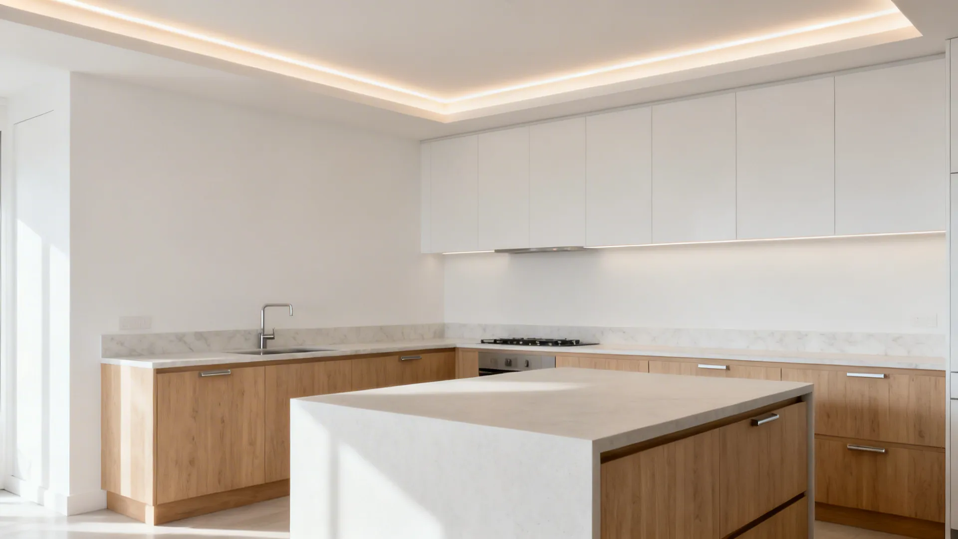 Floating perimeter cove