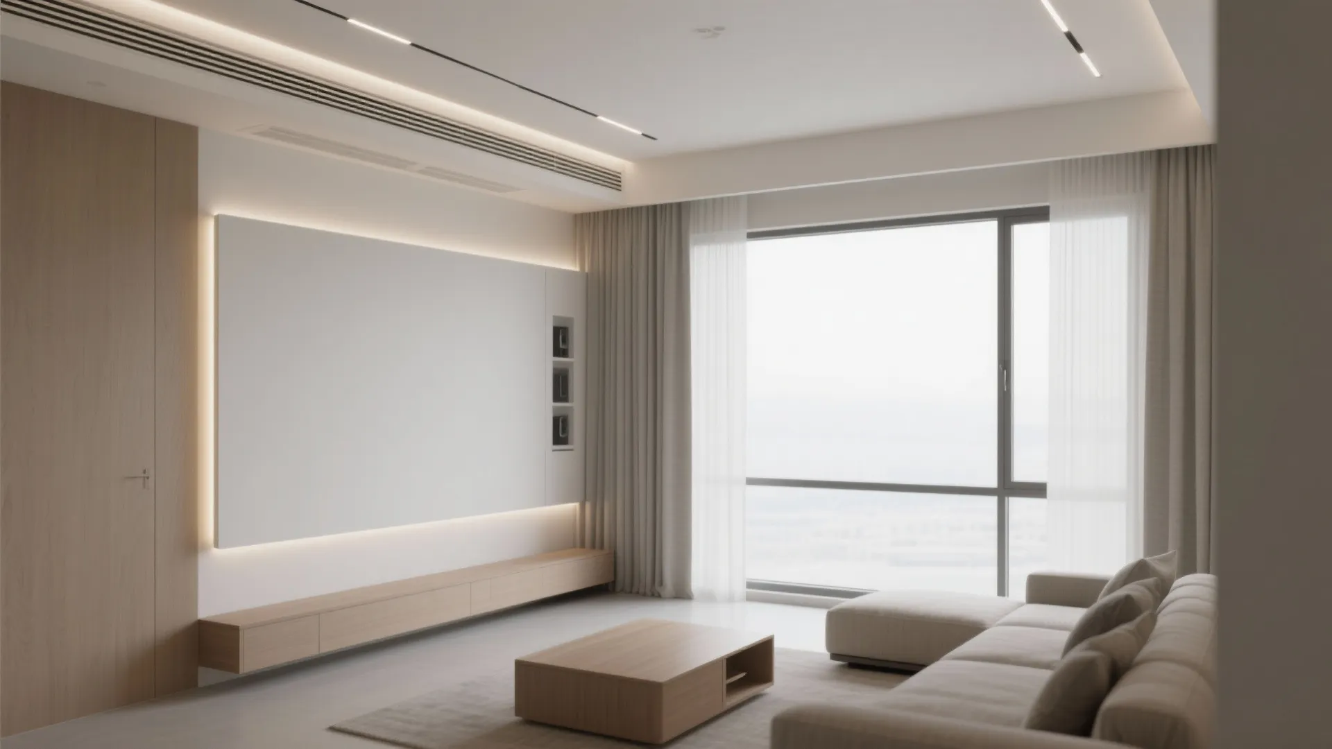 Perimeter Drop Ceiling to Hide Services