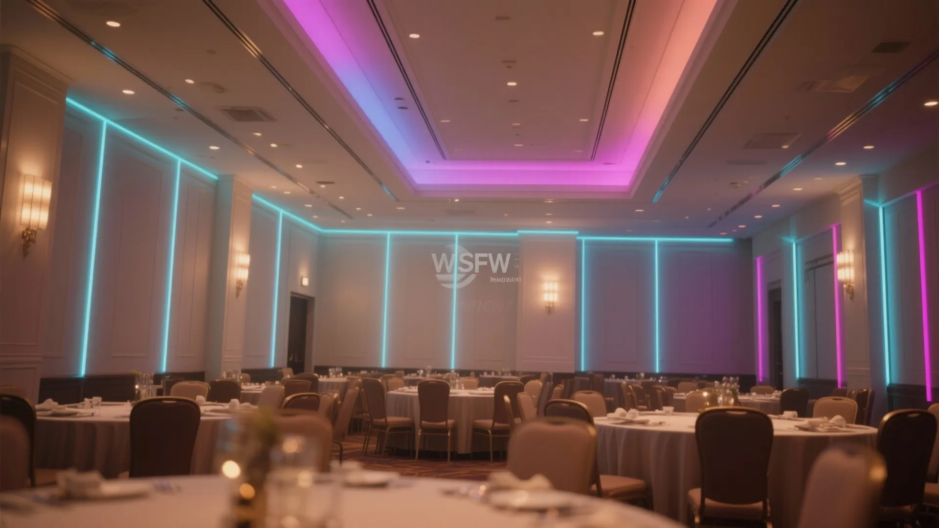 Perimeter LED Coves and Glow