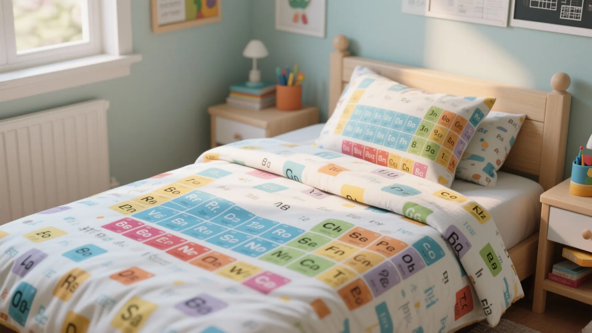 Tip 5: Periodic Table Bedding