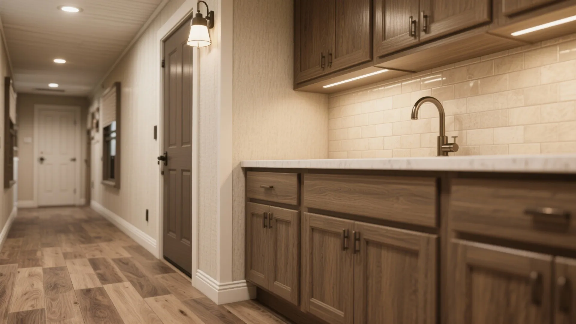 5. Create the feel of permanence with finishes