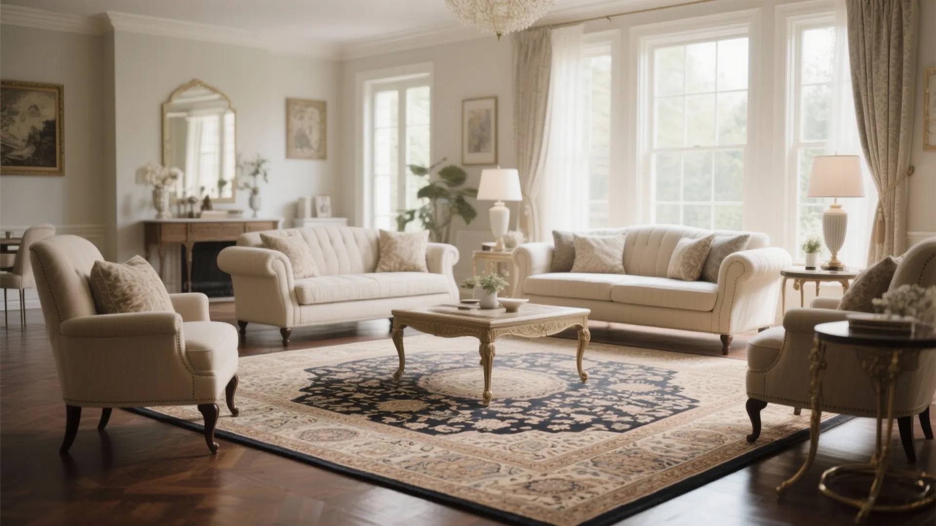 7. Plush Area Rugs for Definition