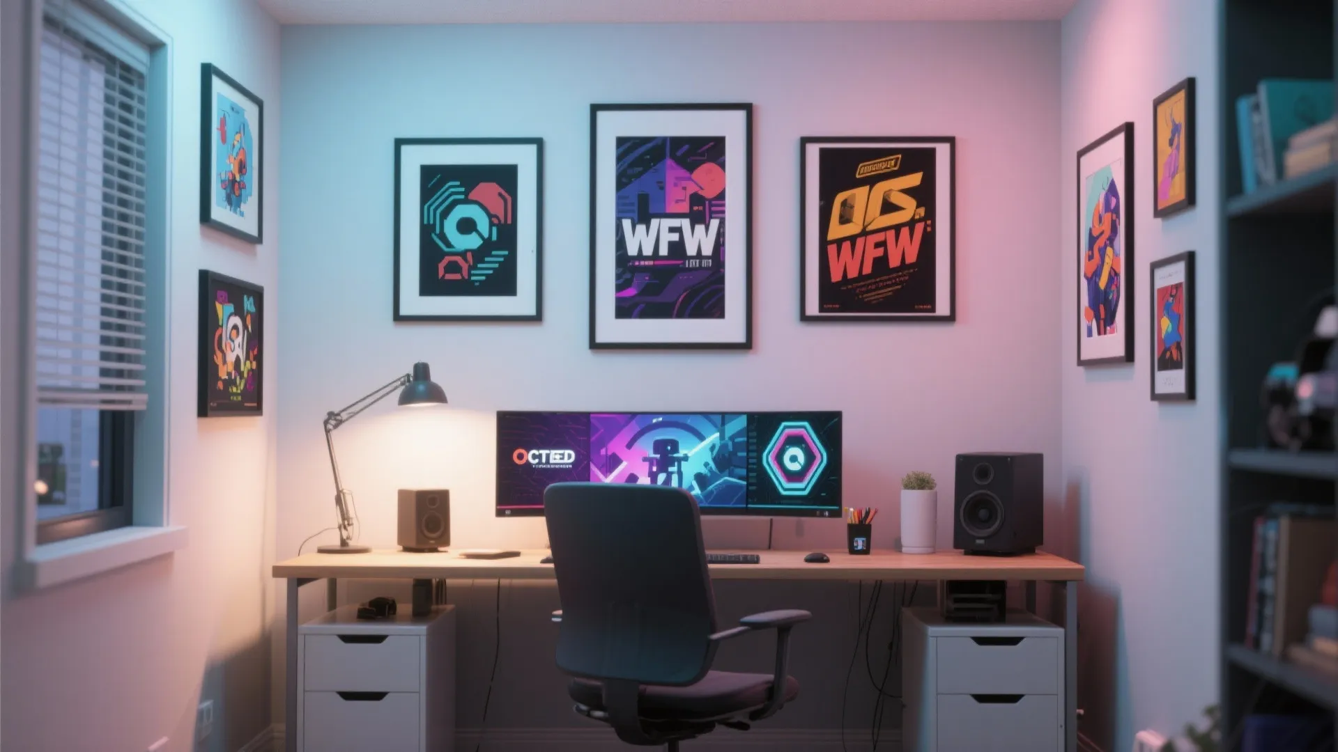 10. Personal Art Wall