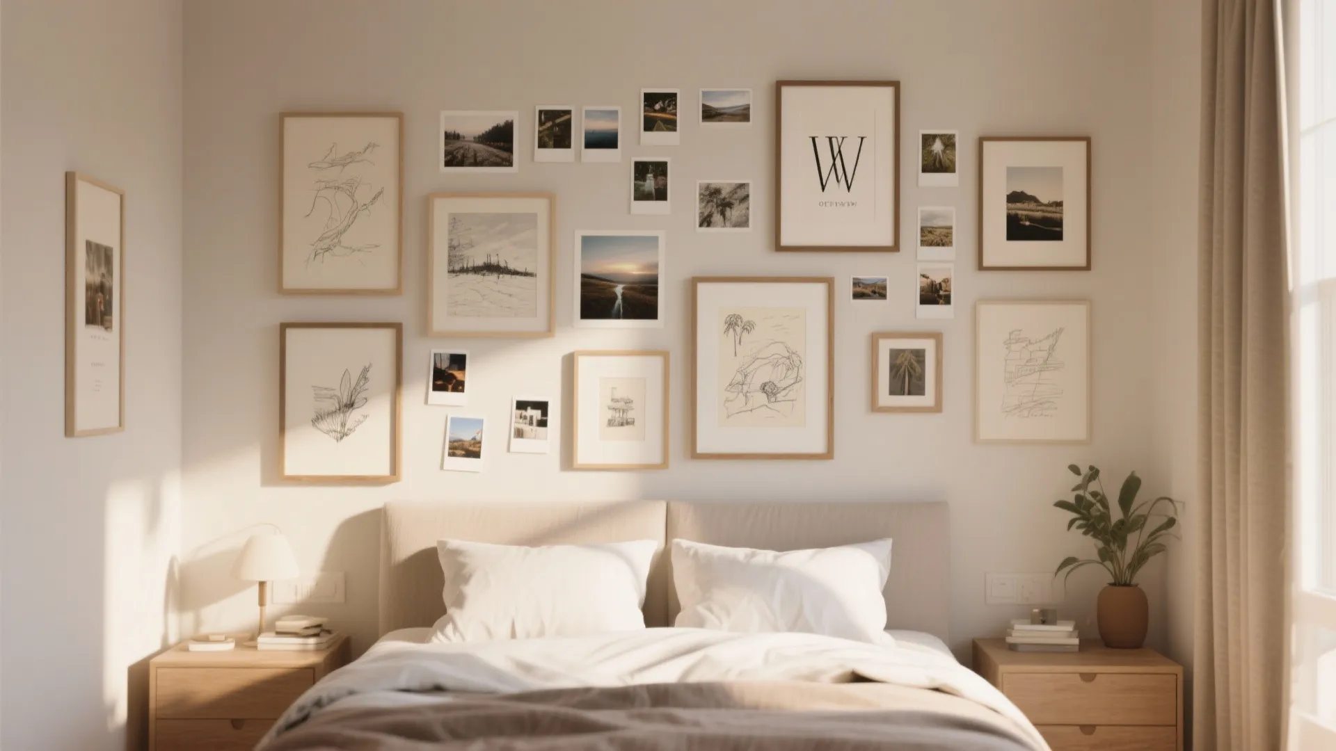 Idea 5: Personal Artwork Wall