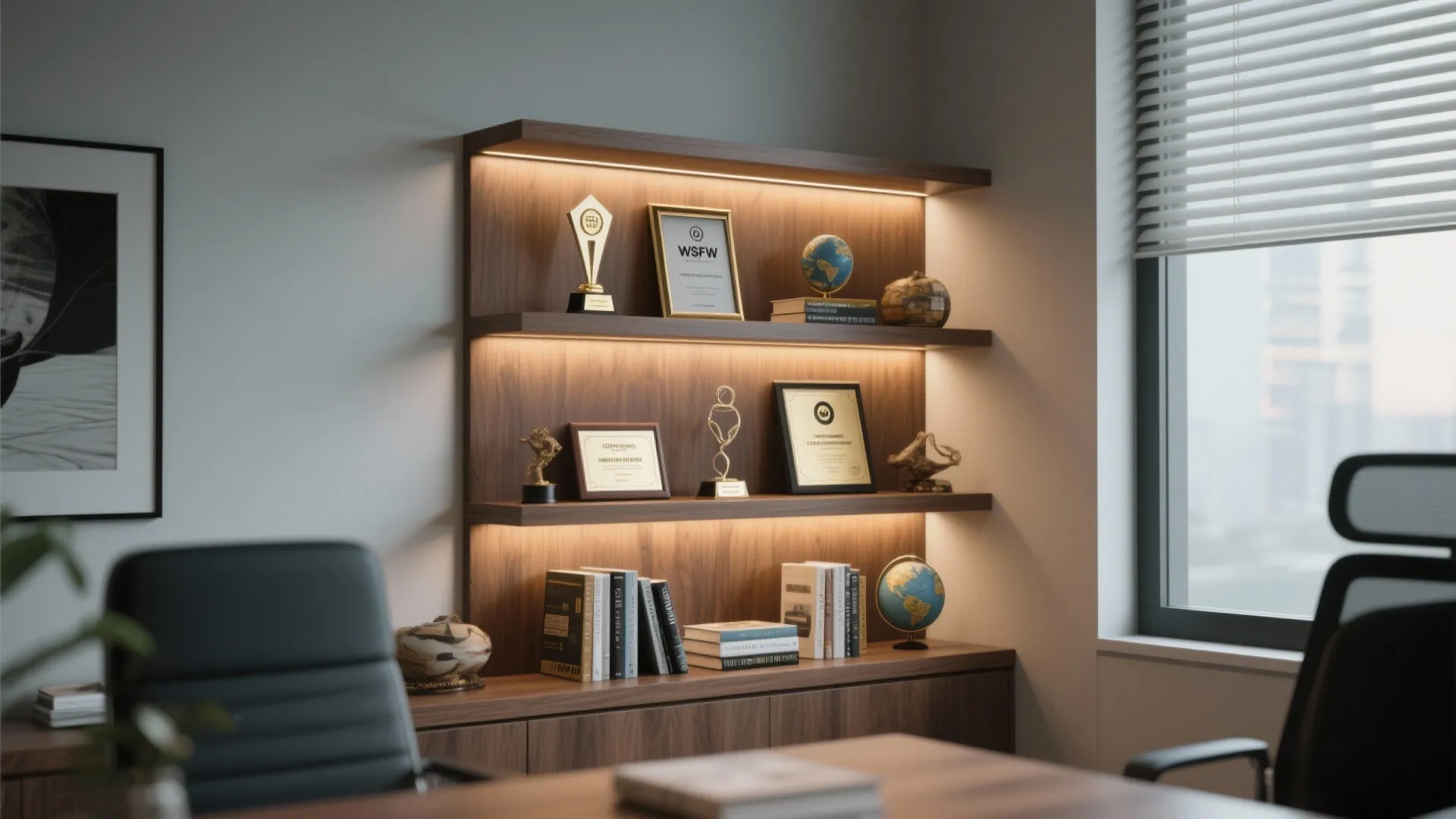 9. Personal Display Shelf