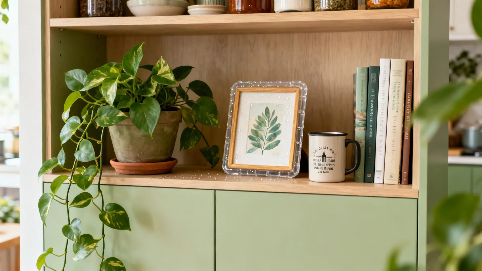 Plants, art, and personal stories (curate, don’t clutter)