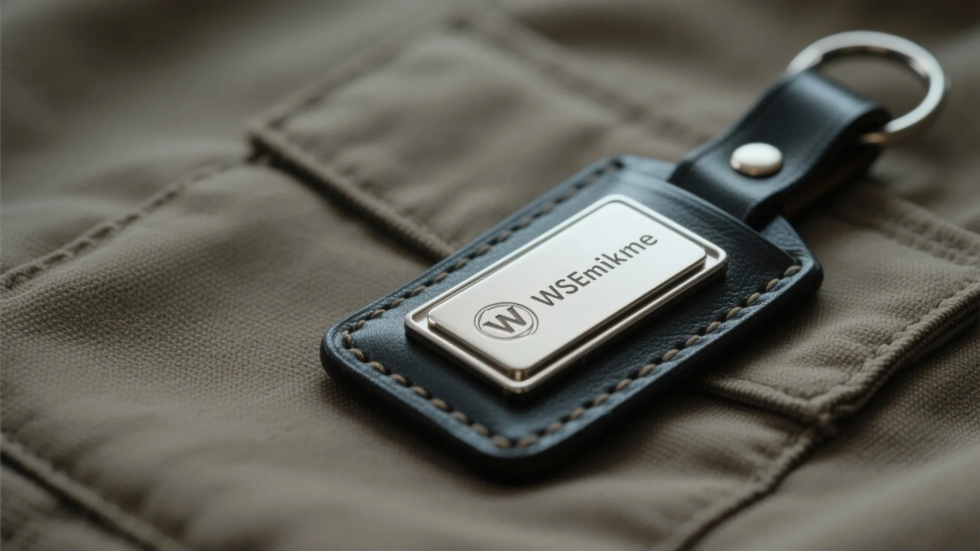 8. Personalized Badge Holder