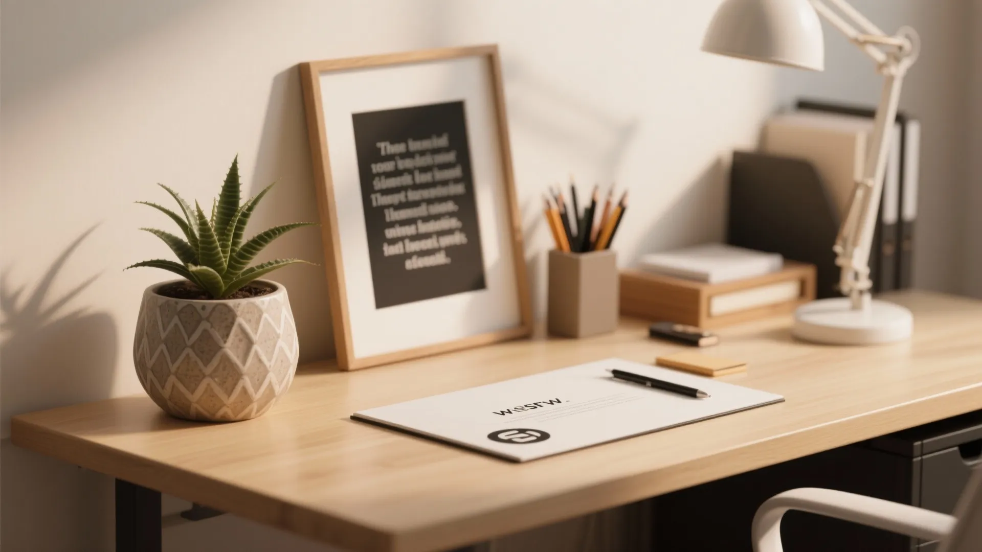 2. Personalized Workspace Touches
