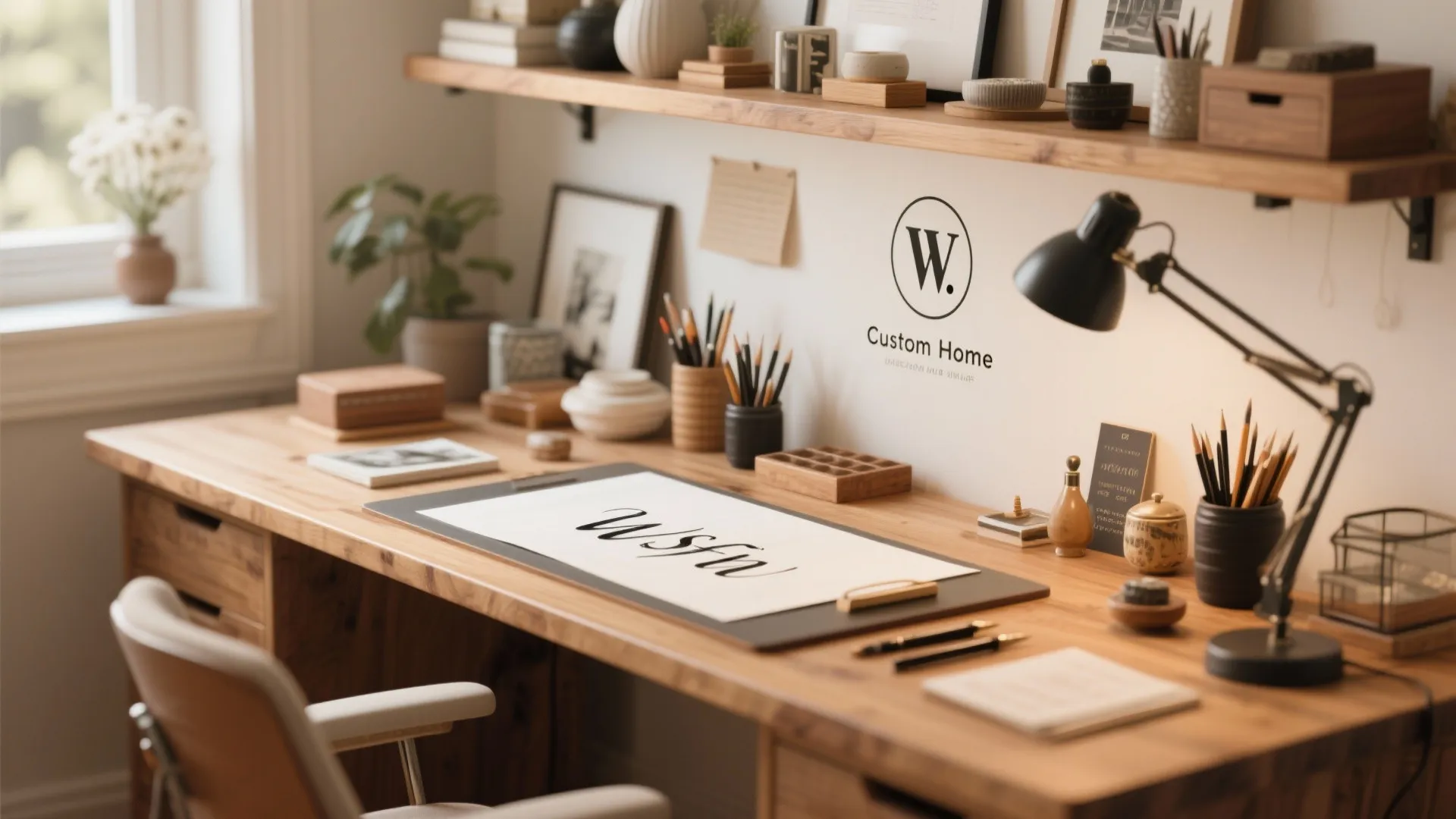 6. Personalized Desk Setup