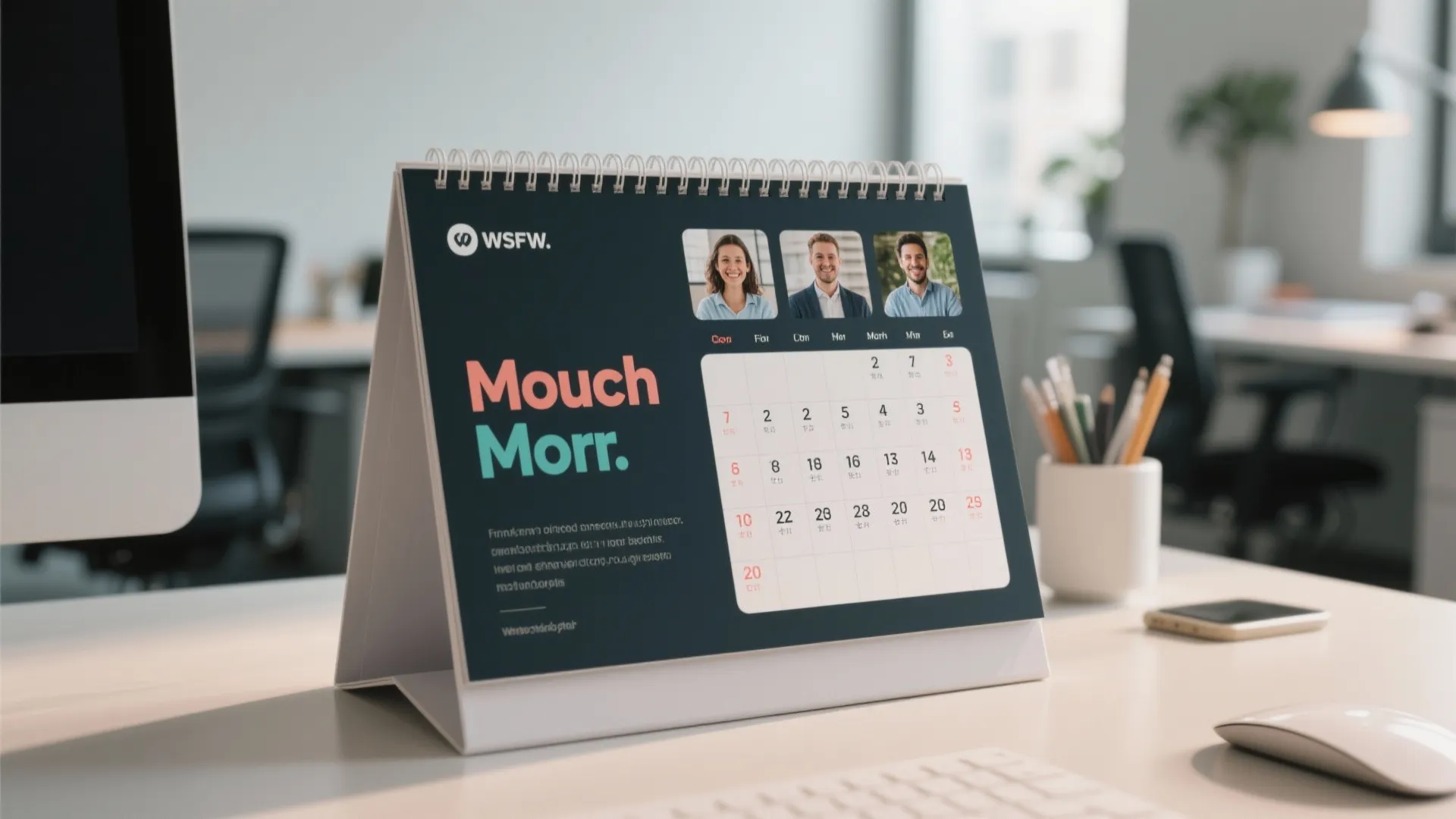 Tip 1: Personalized Desk Calendar