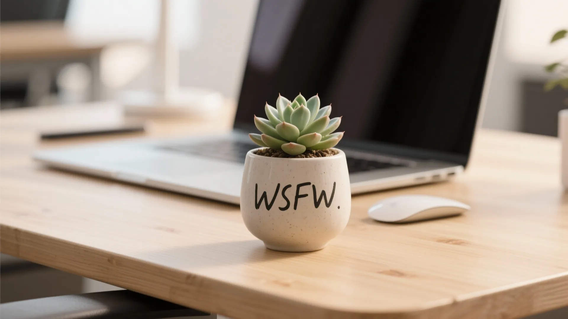 1. Personalized Desk Plants