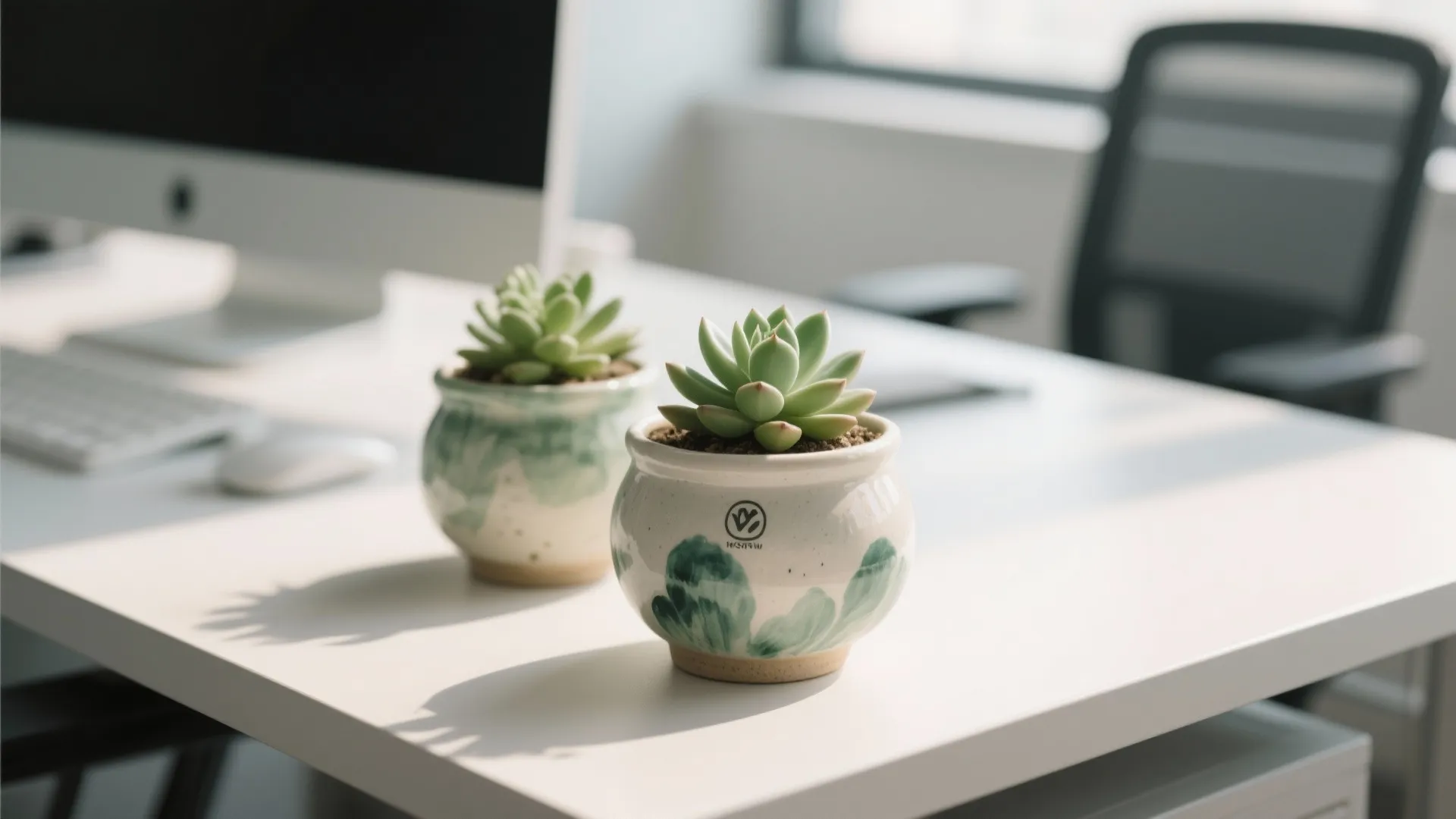 1. Personalized Desk Plants