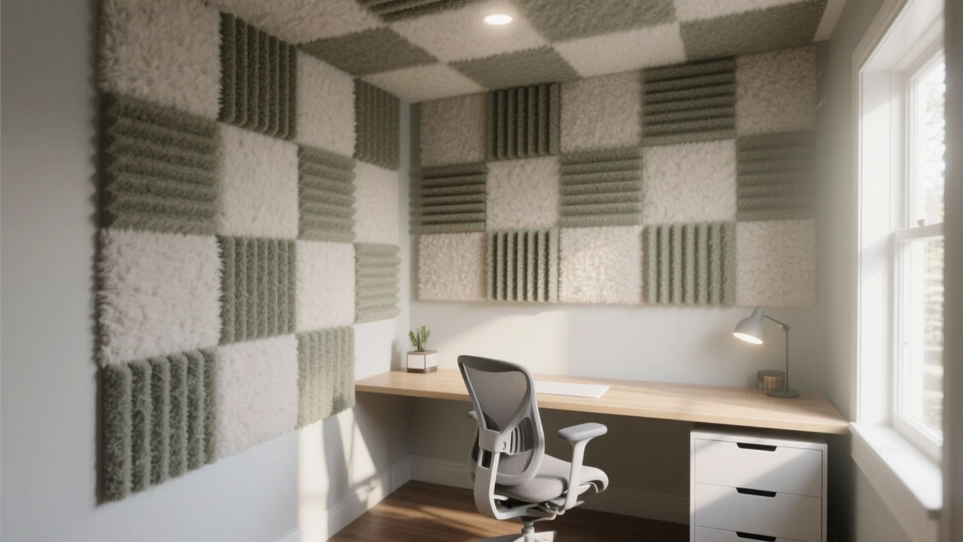Recycled PET Acoustic Panels for Quieter Small Spaces