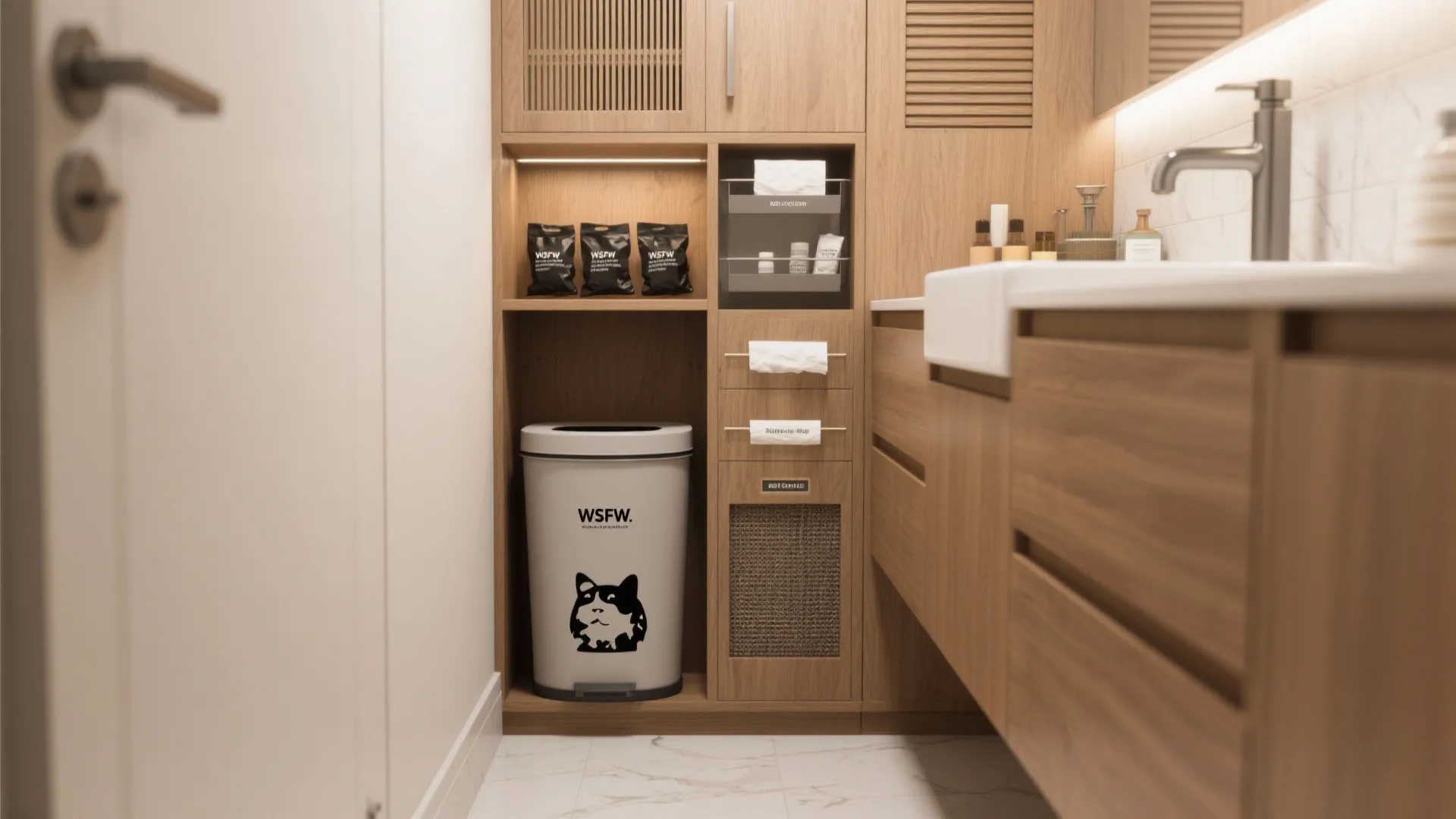 3. Functional Pet Waste Station