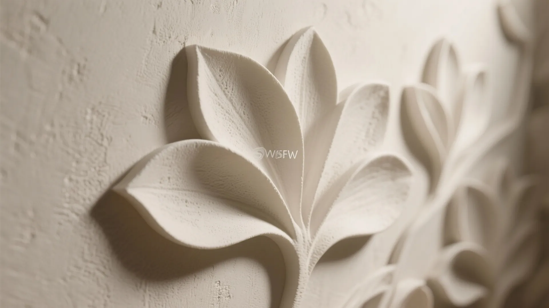 Textured Petal Reliefs and 3D Panels