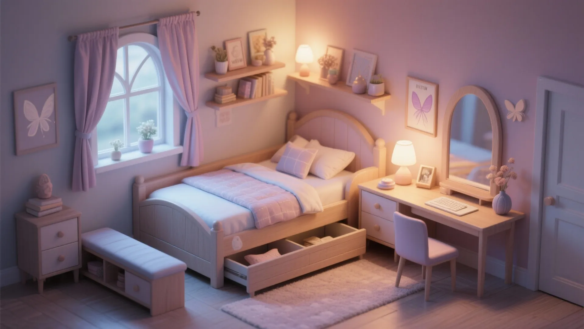 5. Petite Furniture & Multi-Use Pieces