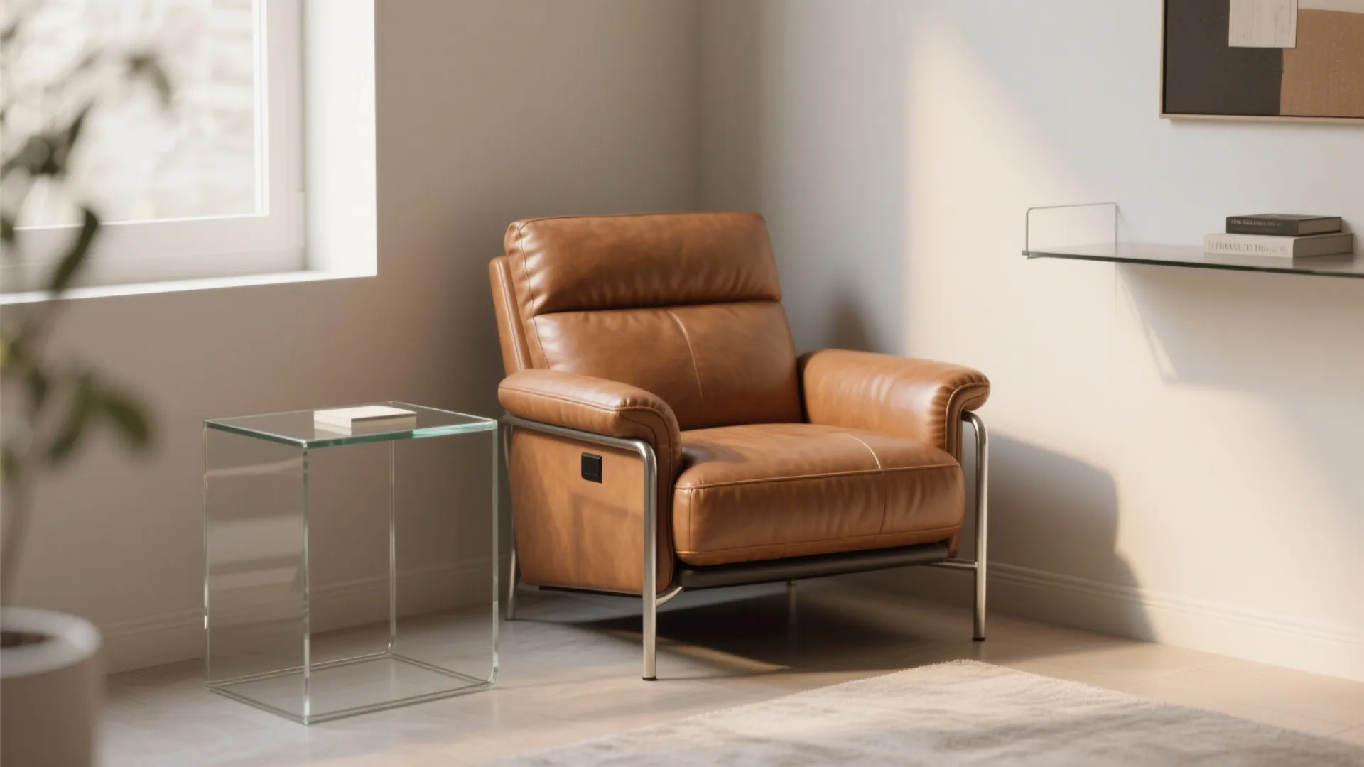 4. Pair a Petite Recliner with Lightweight Accents