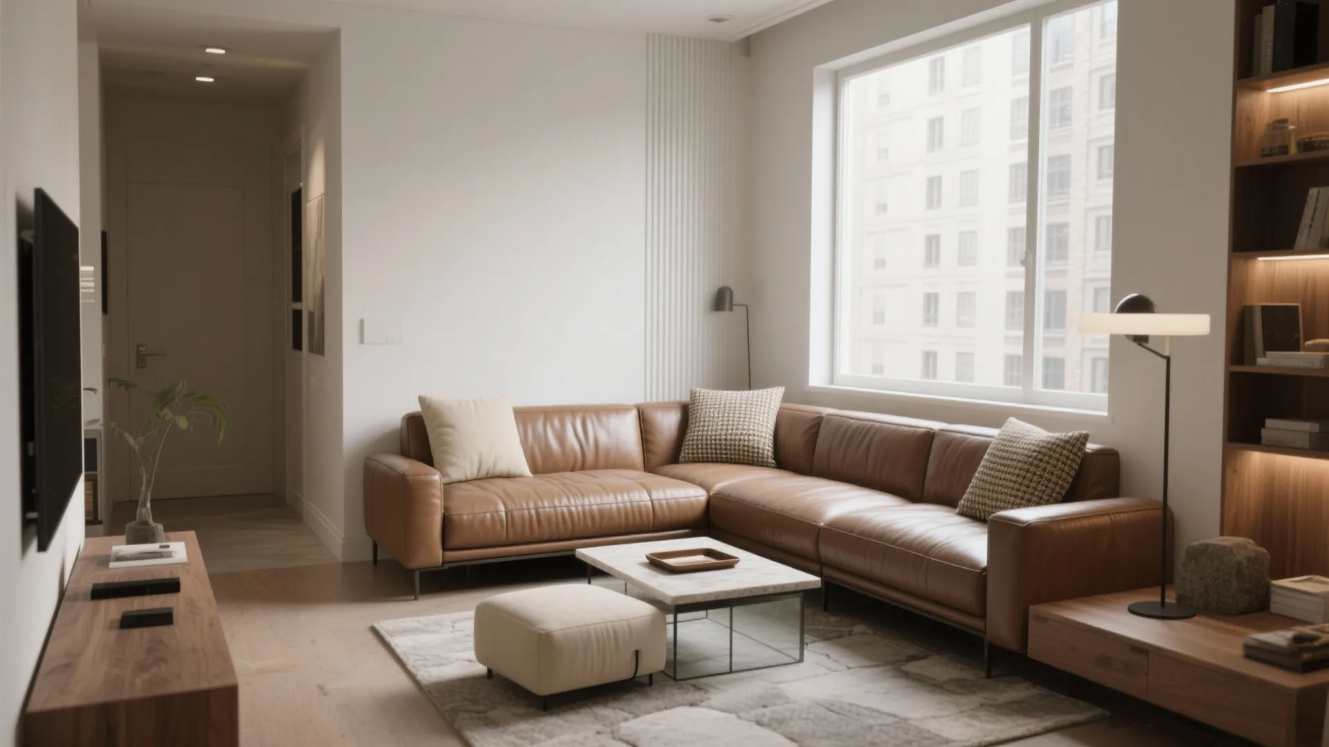 2) Apartment-Size Loveseat or Petite Sectional