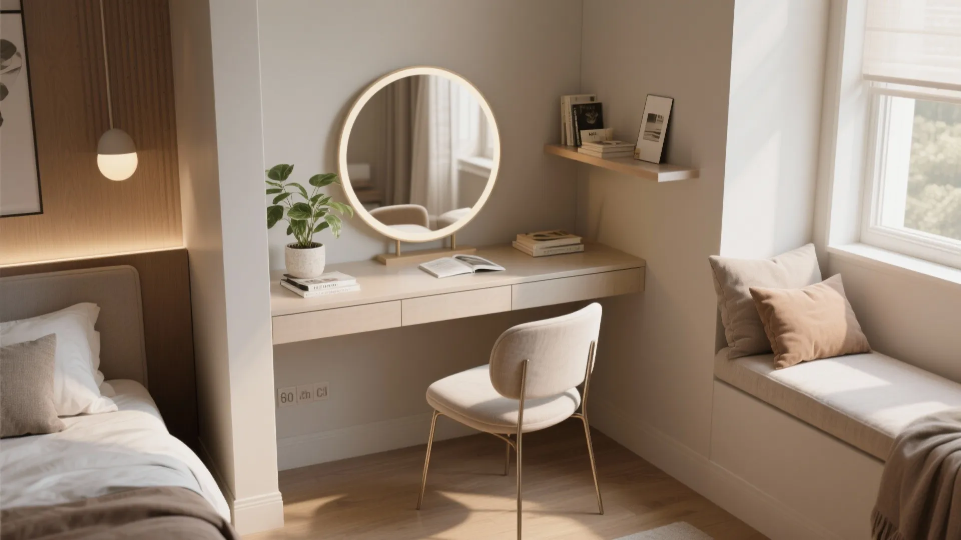 5. A Petite Vanity or Reading Nook