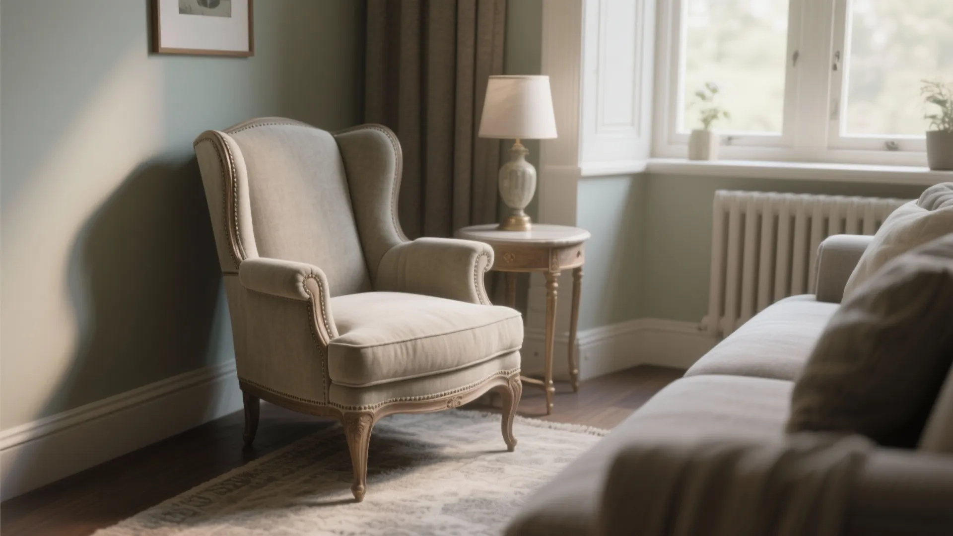 6. Wingback Chairs in Petite Scale