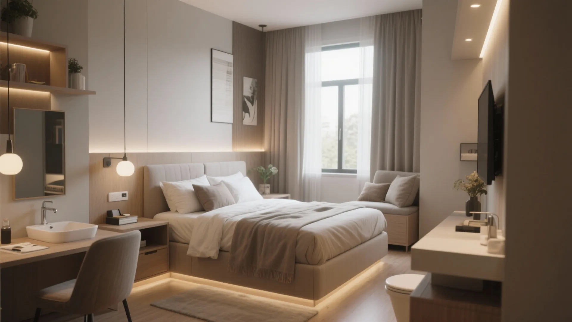 5 Paying Guest Room Design Ideas: Creative, Space-Savvy Paying Guest Room Design Tips with Real Experiences