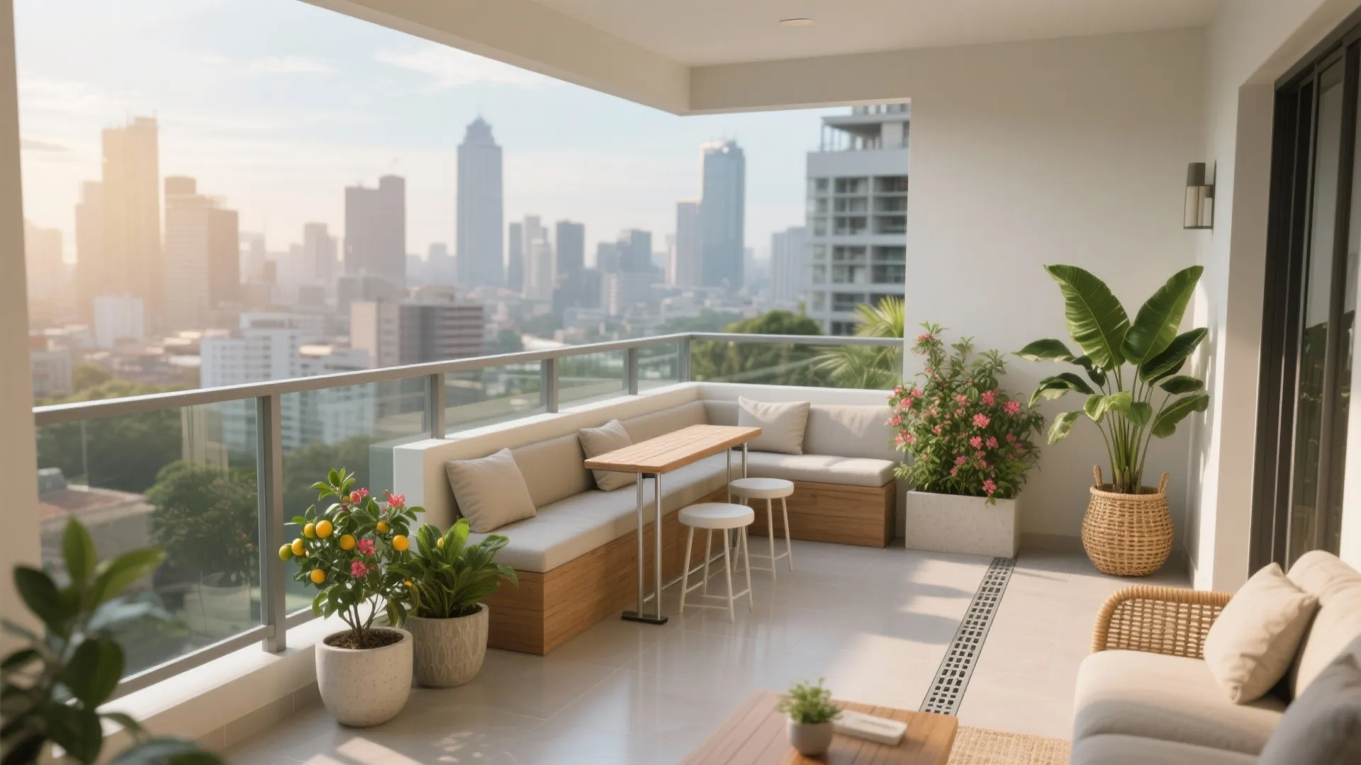 5 Balcony Design Philippines Ideas for Small Spaces: Space-smart, breeze-loving balcony design tips tailored for Philippine homes, from a senior interior designer who has transformed dozens of tiny outdoor nooks into livable retreats.